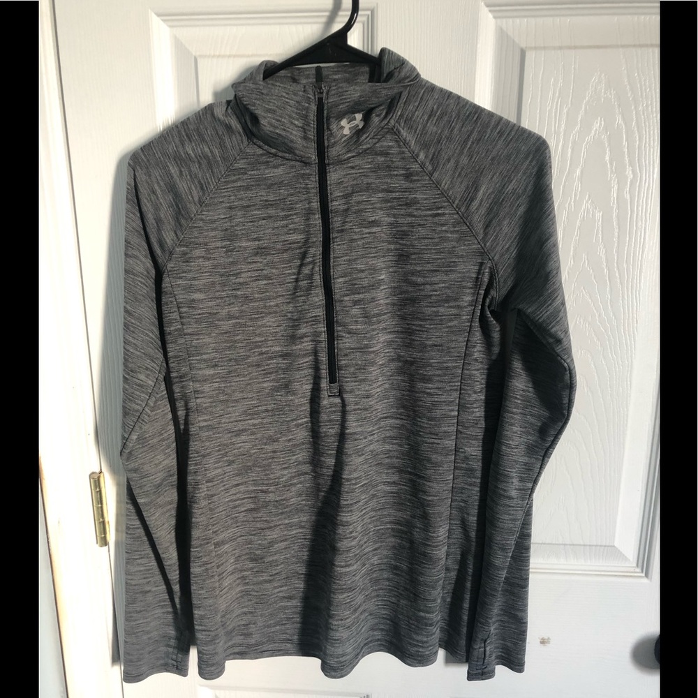Under Armour Heathered Grey zip up S